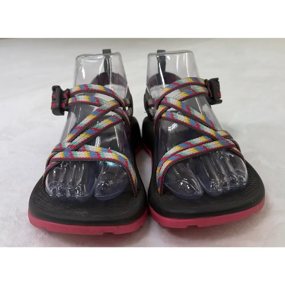 Chaco Girl's ZX/2 Size 4 Grey / Multi Color EUC Benefits Charity